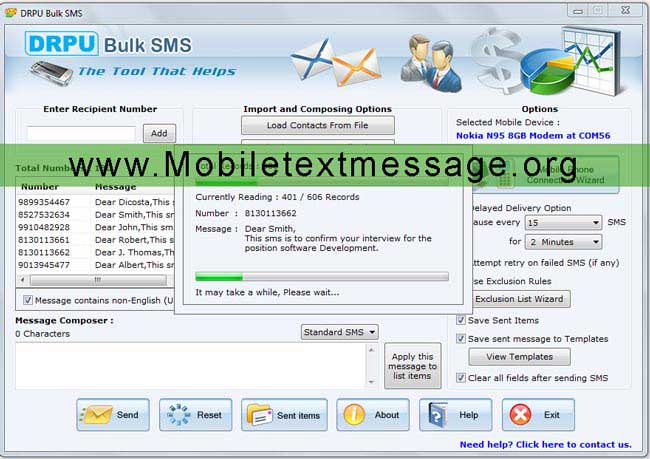 Windows 7 GSM Mobile Text Messaging 9.2.1.0 full
