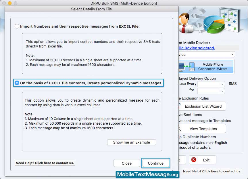 Select Details from File
